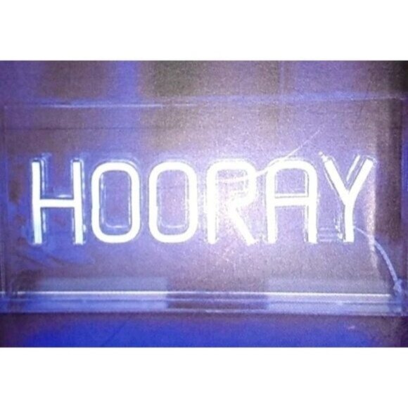 unbranded Other - Hooray Acrylic Neon Sign